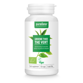 PURASANA NATURAL PROTECTION GROENE THEE BIO - CAMELLIA SINENSIS 92 MG (120 V-CAPS)