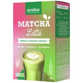 PURASANA NATURAL PROTECTION INSTANT MATCHA LATTÉ BIO (6 X 10 G)