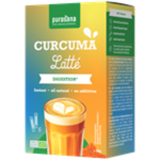 PURASANA NATURAL PROTECTION INSTANT CURCUMA LATTÉ BIO (6 X 10 G)
