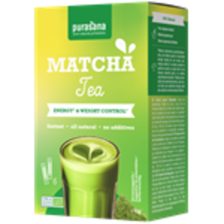 PURASANA NATURAL PROTECTION INSTANT MATCHA GROENE THEE BIO (6 X 2 G)
