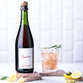 BONHEUR  BONHEUR. ROSÉ - APÉRITIF PÉTILLANT SANS ALCOOL (75 CL)