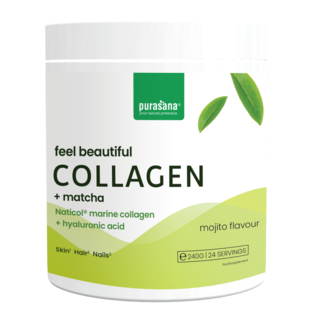 PURASANA NATURAL PROTECTION FEEL BEAUTIFUL COLLAGÈNE MARIN MATCHA (240 G)