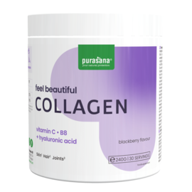 PURASANA NATURAL PROTECTION FEEL BEAUTIFUL COLLAGEENPOEDER BRAAMBES (240 G)