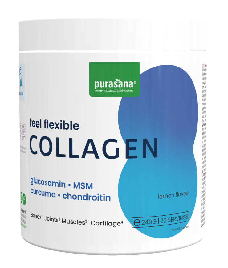 PURASANA NATURAL PROTECTION FEEL FLEXIBLE COLLAGEEN SUPPLEMENT CITROEN (240 G)