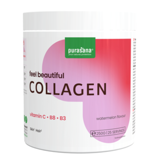 PURASANA NATURAL PROTECTION BEAUTY COLLAGEEN POEDER WATERMELOEN (250 G)