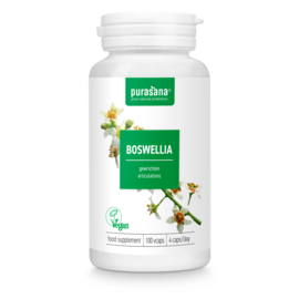 PURASANA NATURAL PROTECTION BOSWELLIA SERRATA - WIEROOK 150 MG (100 V-CAPS)