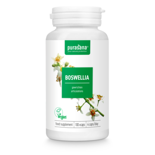 PURASANA NATURAL PROTECTION BOSWELLIA SERRATA - ENCENS 150 MG (100 V-CAPS)