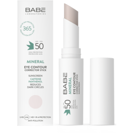 BABÉ LABORATORIOS BABÉ MINERAL EYE CONTOUR CORRECTOR STICK SPF50 (4 G )
