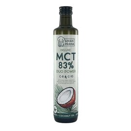 AMANPRANA DELUXE 83 % MCT HUILE DUO POWER C-8 & C-10 (500 ML)