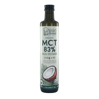 AMANPRANA DELUXE 83 % MCT OLIE DUO POWER C-8 & C-10 (500 ML)