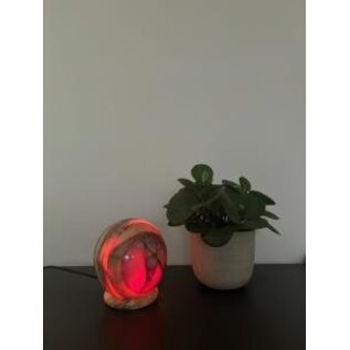HIMALAYA LAMPS HIMALAYA ONYX LAMP FULL MOON - ROOD