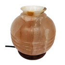 HIMALAYA LAMPS HIMALAYA ZOUT ROZENKOM AROMALAMP + KLEINE ONYXKOM