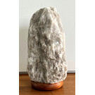 HIMALAYA LAMPS HIMALAYA ZOUTLAMP GRIJS (HOUTEN VOET) (2-3 KG)