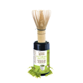 AMANPRANA KOTOBUKI MATCHA THEE + FOUET EN BAMBOU (40 G)