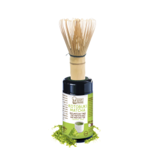 AMANPRANA KOTOBUKI MATCHA THEE +  BAMBOE KLOPPER (40 G)