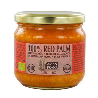 AMANPRANA 100 % HUILE DE PALME ROUGE BIO (325 ML)