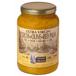 AMANPRANA HUILE EXTRA VIERGE COCOS + OLIVE + PALM (1600 ML)