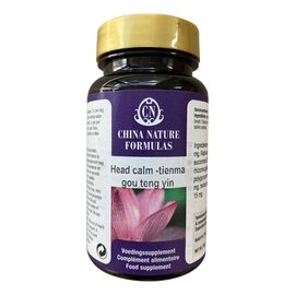 CHINA NATURE FORMULAS TIAN MA GOU TENG YIN - HEAD CALM HERBS (100 TABLETTEN)