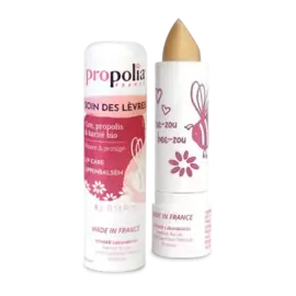 PROPOLIA BEE PRODUCTS BAUME À LÈVRES À LA PROPOLIS, AU MIEL ET AU BEURRE DE KARITÉ (4 G)