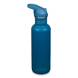 KLEAN KANTEEN DRINKFLES CLASSIC MET FLIP/SPORTDOP - CORSAIR (800 ML)