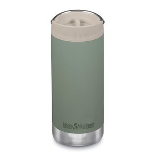 KLEAN KANTEEN ISOLATIEFLES TKWIDE MET KOFFIEDOP - SEA SPRAY (355 ML)