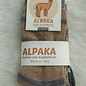 GREVEL SOCKS 2-PACK ALPAKA SOKKEN GESTREEPT  BRUIN/GRIJS  (MAAT 39/42)