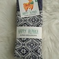 GREVEL SOCKS 2-PACK CHAUSSETTES JACQUARD EN ALPAKA MARINE/NOIR (TAILLE 43/46)