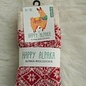 GREVEL SOCKS 2-PACK CHAUSSETTES JACQUARD EN ALPAKA ROUGE/JEANS (TAILLE 39/42)