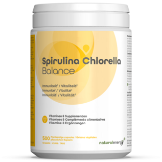 NATURAL ENERGY - CERES SPIRULINA-CHLORELLA BALANCE (500 CAPS)