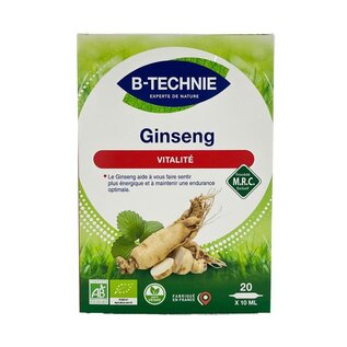 B-TECHNIE GINSENG BIO (20 AMPULLEN)