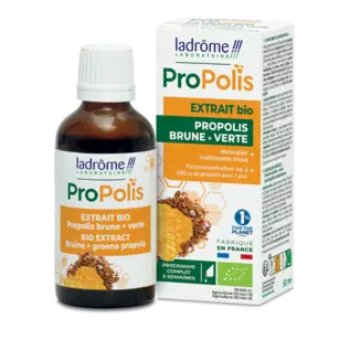 LADRÔME LABORATOIRE PROPOLIS EXTRACT BIO BRUINE + GROENE PROPOLIS (50 ML)