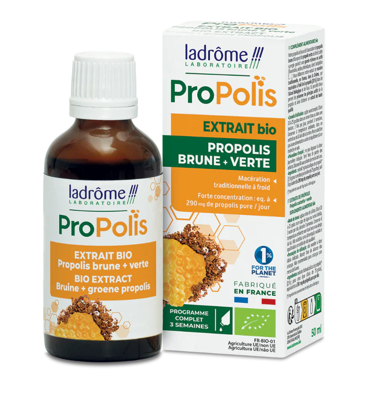 LADRÔME LABORATOIRE PROPOLIS EXTRACT BIO BRUINE + GROENE PROPOLIS (50 ML)