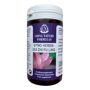 CHINA NATURE FORMULAS GUI ZHI FU LING PIAN - GYNO HERBS (100 TABLETTEN)