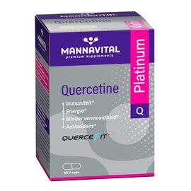 MANNAVITAL NATURAL PRODUCTS QUERCÉTINE PLATINUM QUERCEFIT (60 V-CAPS)