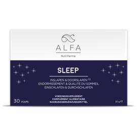 ALFA BY NUTRIFARMA NUTRICEUTICALS ALFA SLEEP (30 V-CAPS)
