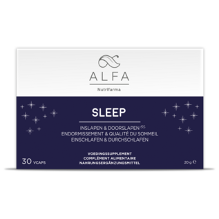 ALFA BY NUTRIFARMA NUTRICEUTICALS ALFA SLEEP (30 V-CAPS)