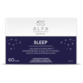 ALFA BY NUTRIFARMA NUTRICEUTICALS ALFA SLEEP (60 V-CAPS)