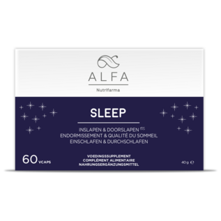ALFA BY NUTRIFARMA NUTRICEUTICALS ALFA SLEEP (60 V-CAPS)