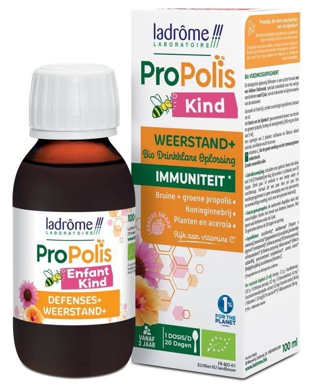 LADRÔME LABORATOIRE PROPOLIS KIND - DRINKKLARE OPLOSSING BIO (100 ML)