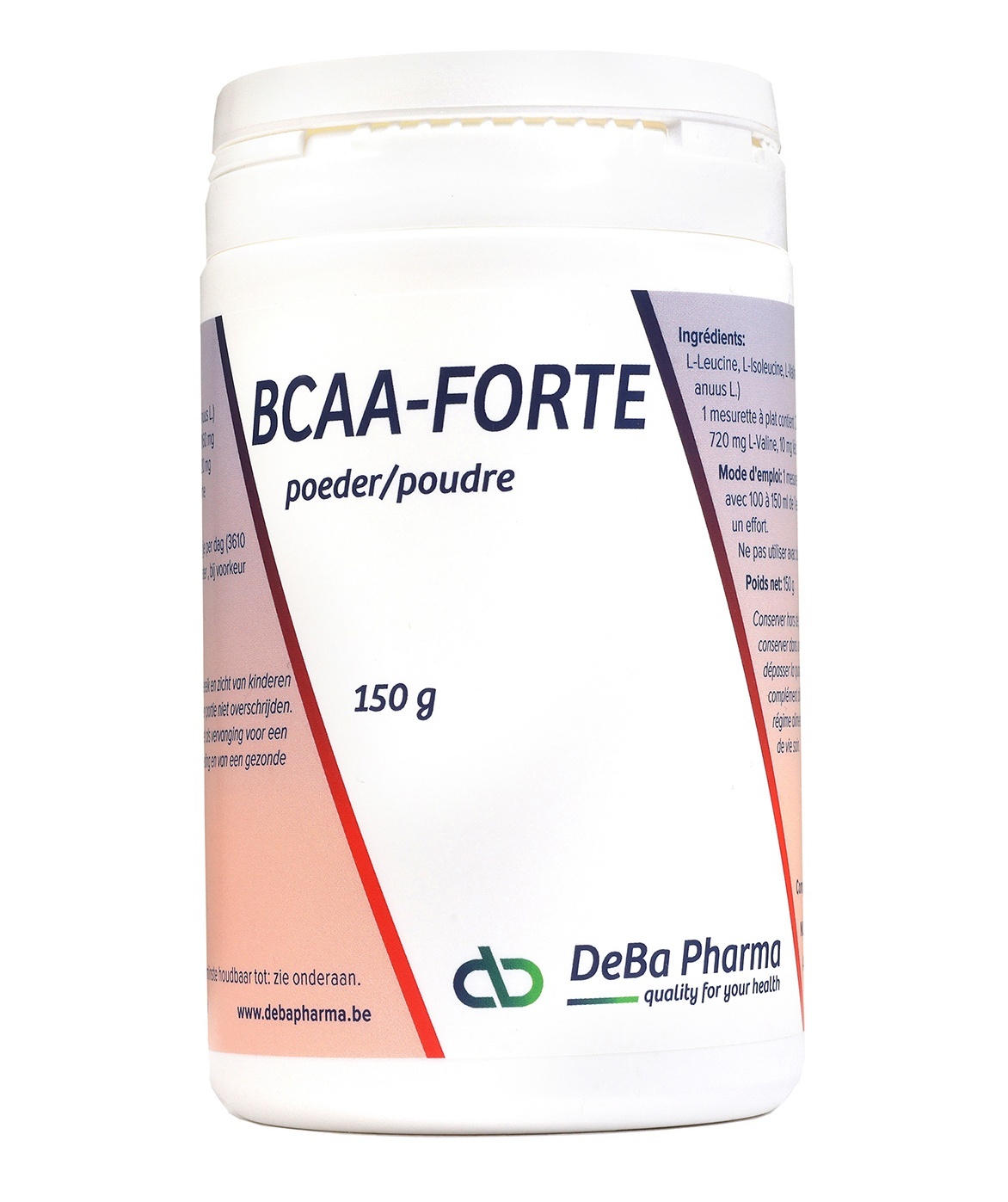 DEBA PHARMA HEALTH PRODUCTS BCAA FORTE POEDER (150 G)