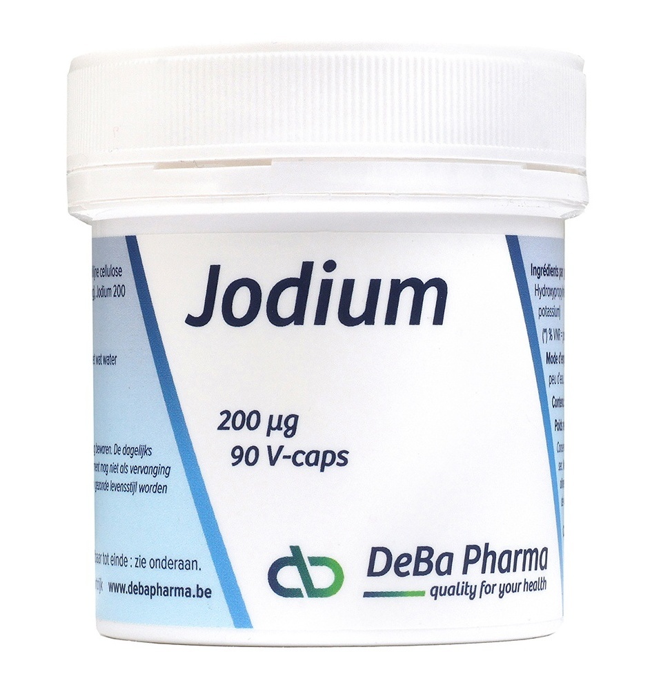 DEBA PHARMA HEALTH PRODUCTS JODIUM 200 MCG (90 V-CAPS)