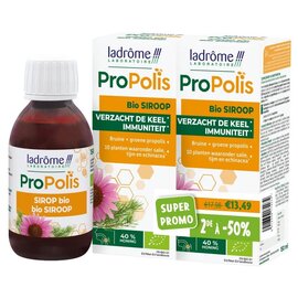 LADRÔME LABORATOIRE DUOPACK -  PROPOLIS  KRUIDENBORSTSIROOP + HONING (2 x 150 ML)