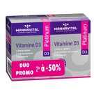 MANNAVITAL NATURAL PRODUCTS DUOPACK - VITAMINE D3 PLATINUM (2 x 90 PEARLS) - PROMO!!!