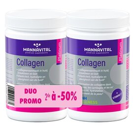 MANNAVITAL NATURAL PRODUCTS DUOPACK - COLLAGEN PLATINUM  (2 X 305 G)