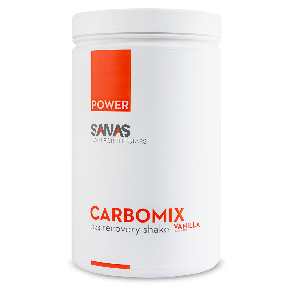 SANAS SPORTS NUTRITION CARBOMIX RECOVERY SHAKE VANILLA - POWER (1125 G)