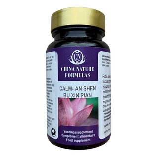 CHINA NATURE FORMULAS AN SHEN BU XIN PIAN - CALM HERBS (100 COMPRIMÉS)