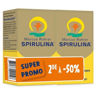 MARCUS ROHRER SPIRULINA MARCUS ROHRER SPIRULINE (HAWAÏ) (2 x 180 TABLETTEN) - PROMOTION !!!