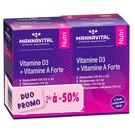 MANNAVITAL NATURAL PRODUCTS DUOPACK VITAMINE D3 + VITAMINE A FORTE ( 2 x 90 CAPS) - PROMO!!!