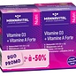 MANNAVITAL NATURAL PRODUCTS DUOPACK VITAMINE D3 + VITAMINE A FORTE (2 x 90 CAPS) - PROMOTION!!!