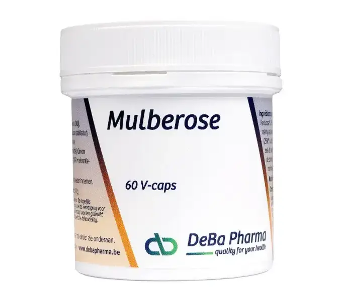 DEBA PHARMA HEALTH PRODUCTS MULBEROSE - REDUCOSE 250 MG (60 V-CAPS)